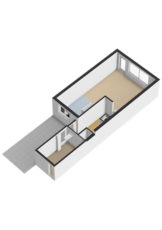 Floorplan - Bergeend 21, 3752 KN Bunschoten-Spakenburg